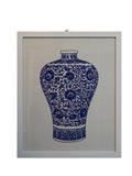 Decorative Vase No. 1 - White Box Frame FREE SHIPPING