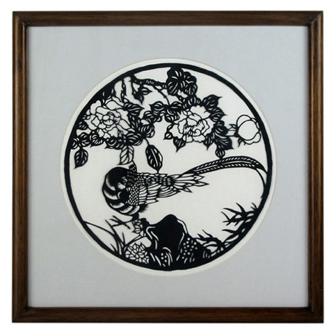 Peonies framed PaperCut art REDUCED TO $99 RRP $169